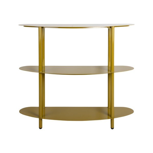 Khaki-värvi metallriiul 90x82x28 cm Paris – Leitmotiv