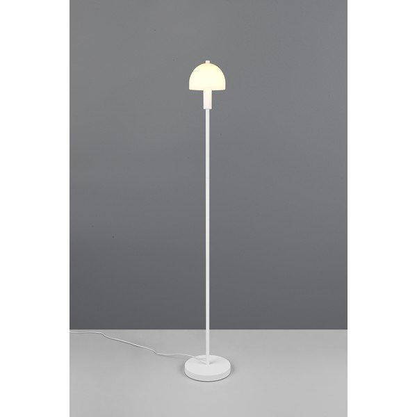Valge põrandavalgusti klaasist varjuga (kõrgus 120 cm) Glenn - Reality-image-1