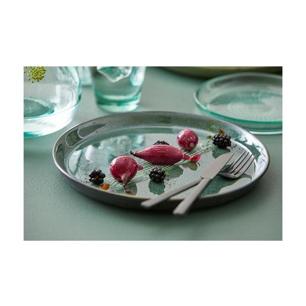 Tumeroheline keraamiline taldrik ø 27 cm - Bitz-image-2