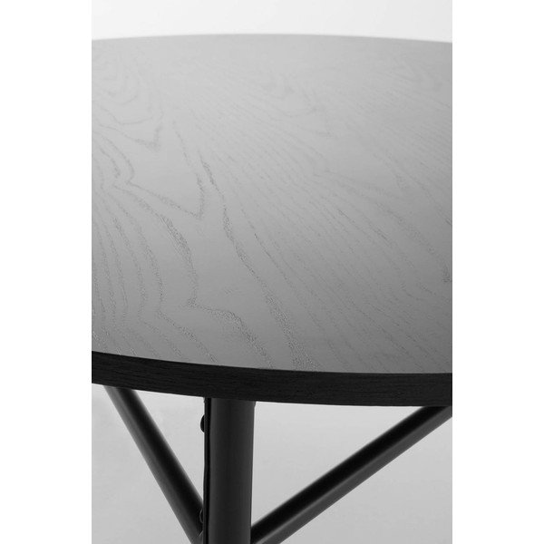 Must metallist ümmargune kohvilaud ø 100 cm Valley - Jotex-image-3