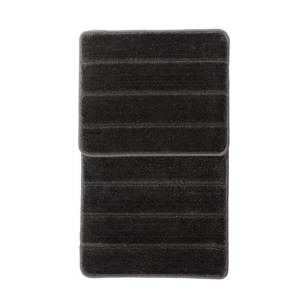 Antratsiitvärvi vannitoamatid 2 tk komplektis 50x80 cm Yeni Cizgli - Foutastic-image-2