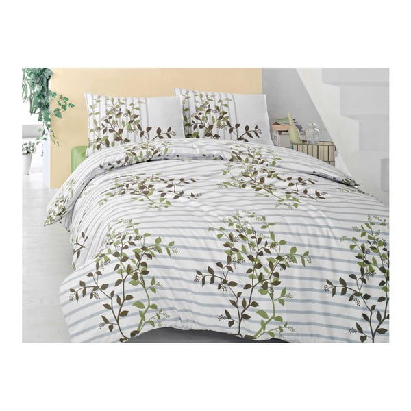 Kahekohaline voodipesu koos voodilinaga Hazal, 200 x 220 cm - Mijolnir
