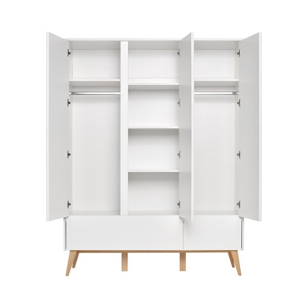 Valge laste riidekapp , 148 x 200 cm Swing - Pinio-image-3