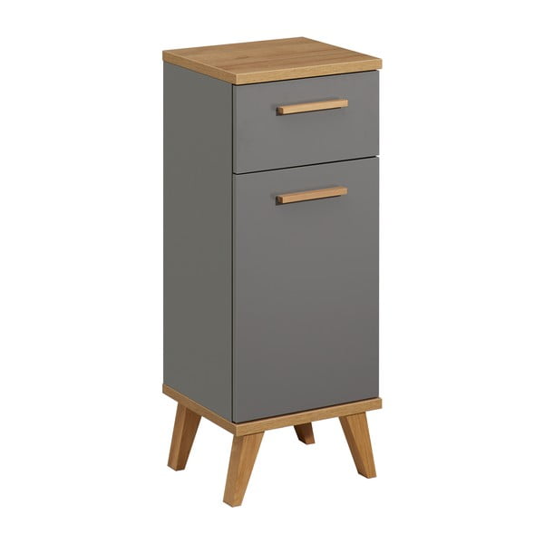 Hall tammespoonist madal vannitoakapp 35,5x89,5 cm Quickset 924 - Pelipal