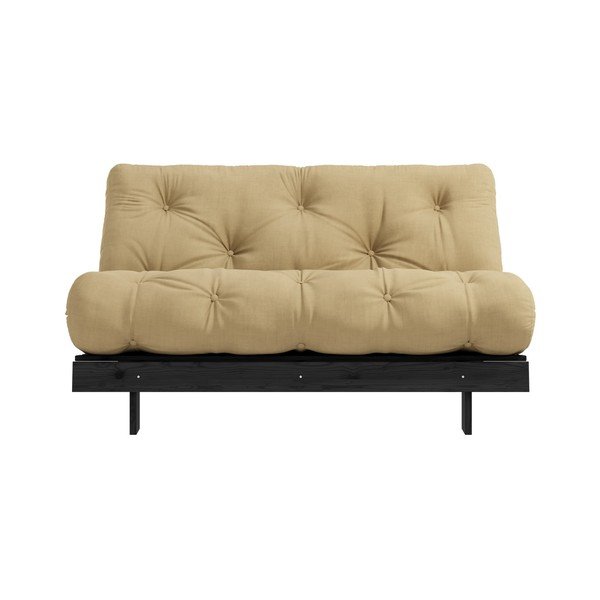 Pruun ja beež diivanvoodi 140 cm Roots - Karup Design-image-3