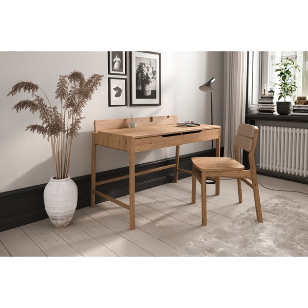 Tammepuidust töölaud 65x120 cm Twig - The Beds-image-2