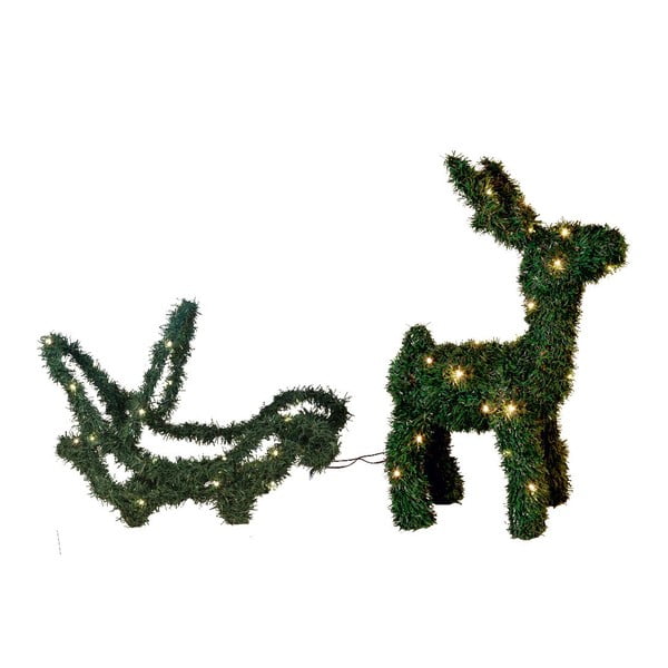 Svítící dekorace Dear Reindeer