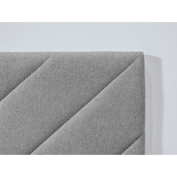 Helehall polsterdatud kaheinimesevoodi 160x200 cm Romane - Bobochic Paris-image-4