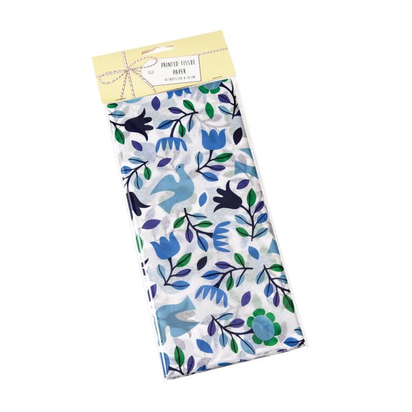 Paberist salvrätikud 10 tk komplektis Folk Doves - Rex London-image-1