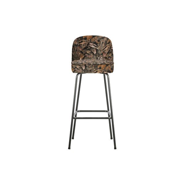Barová židle s květinovým vzorem BePureHome Vogue Bouquet, výška 79 cm