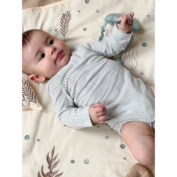 Helekollane laste mängumatt 80x80 cm Sea Garden - Cam Cam Copenhagen-image-2