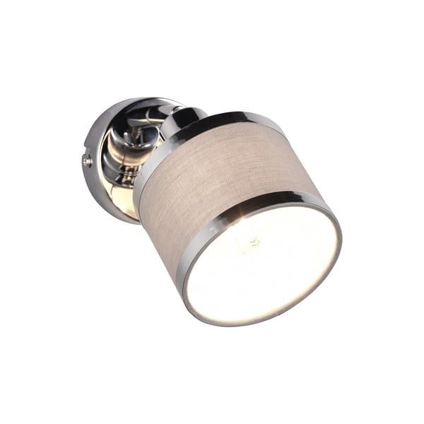 Hõbedane-beež seinalamp ø 10 cm Arosa - Trio-image-1