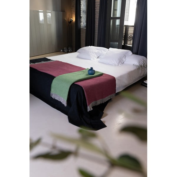 Veinipunane ruuduline puuvillane kangas , 140 x 180 cm Jade - Euromant-image-3