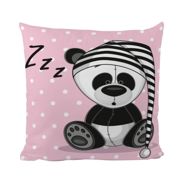 Polštář Sleepy Panda, 50x50 cm