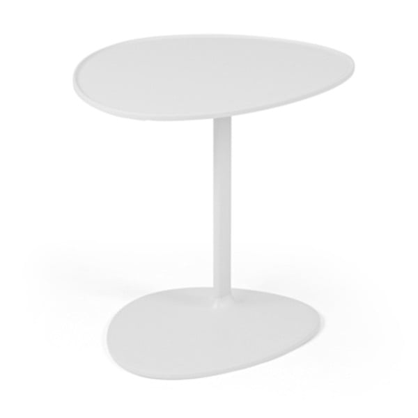 Bílý příruční stolek PLM Barcelona Venus