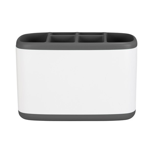 Valge plastikust vannitoa korraldaja kosmeetika jaoks - Wenko-image-3