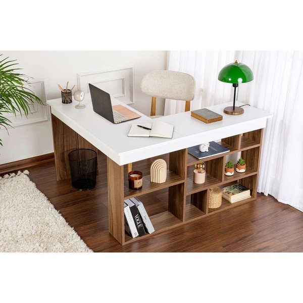 Nurga-kirjutuslaud 120x130 cm Vesper - Kalune Design-image-1