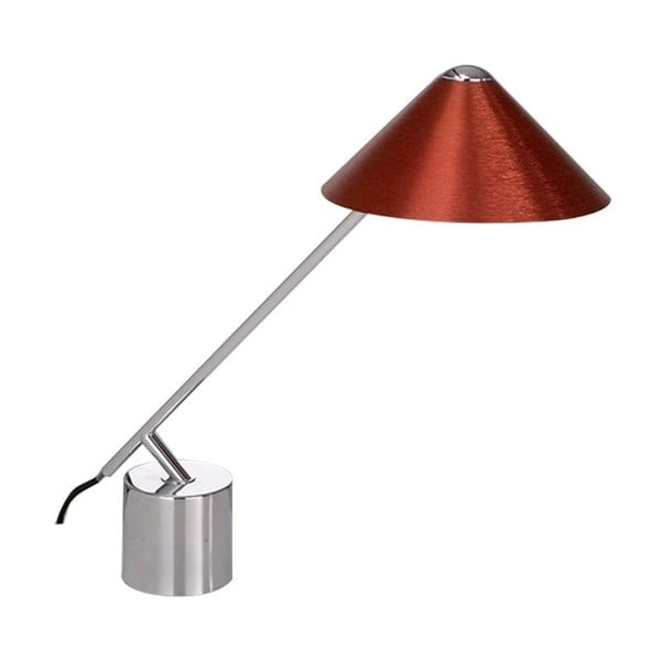 Stolní lampa s červeným stínidlem Design Twist Fao