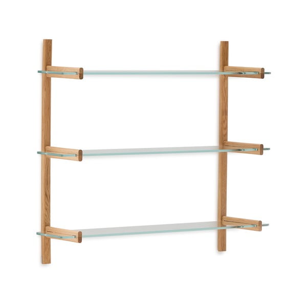 Klaasist komponent - riiul 3 tk 110x1 cm Sitra - Kave Home-image-2