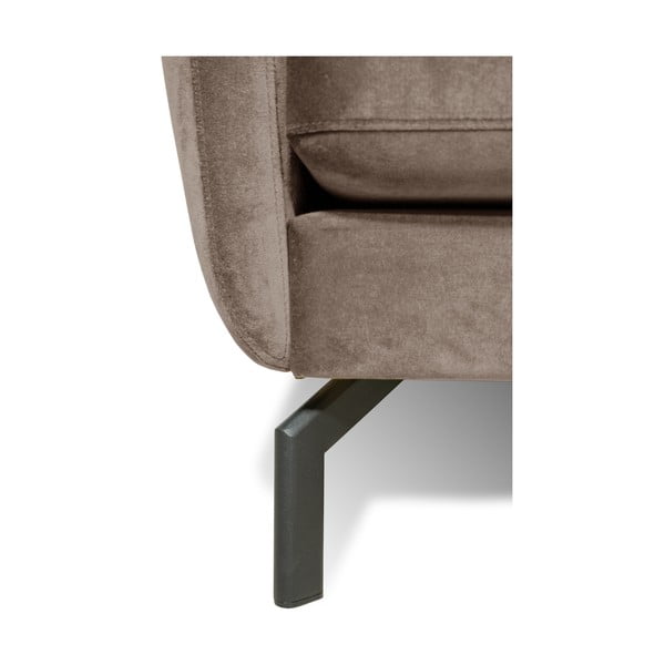 Pruun-beež sametne nurgadiivan (paremas nurgas) Magic - Scandic-image-4