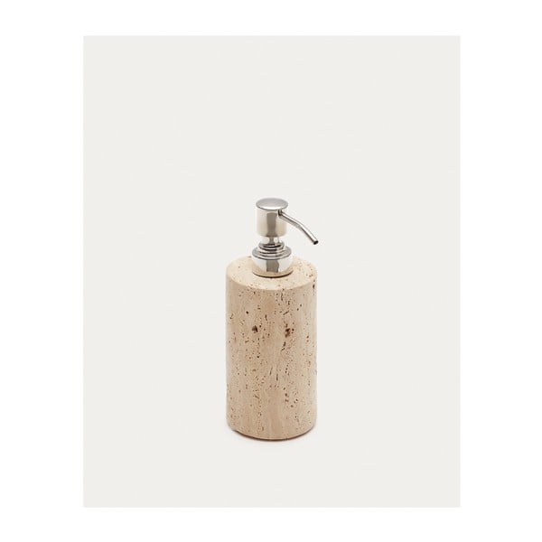 Beež kivikeraamikast seebidosaator Macre - Kave Home-image-2