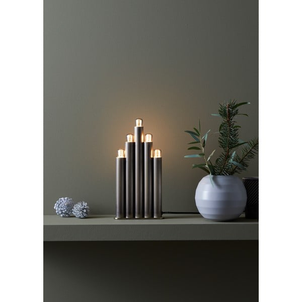 Vánoční svícen ve zlaté barvě Markslöjd Organo-image-1