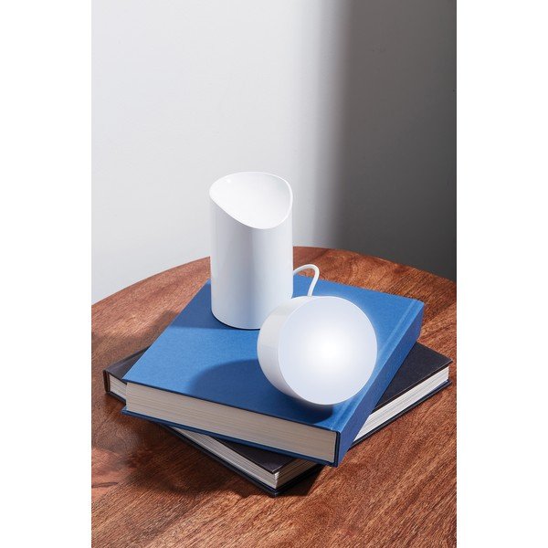 Valge LED laualamp (kõrgus 14 cm) Orbe - Lexon-image-2