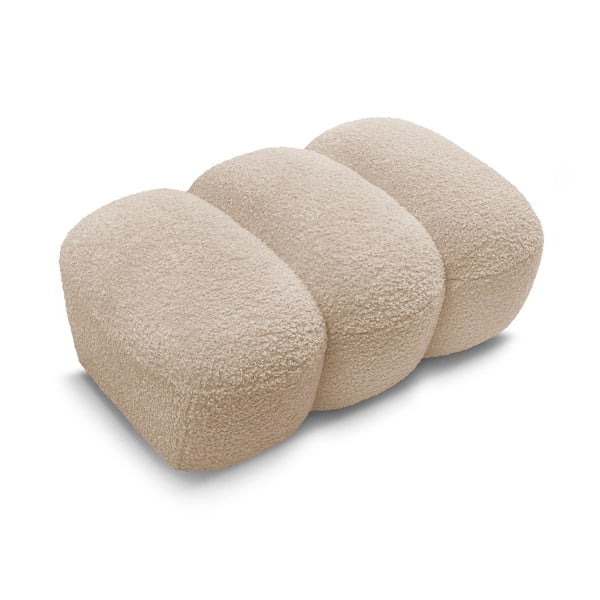 Beež bouclé kangast jalalaud Hippolyte - Bobochic Paris-image-4