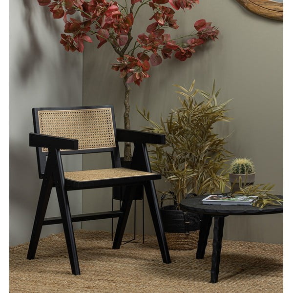 Must männipuidust söögitool Gunn - WOOOD-image-1