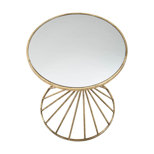 Ümmargune klaaspinnaga küljelaud ø 42 cm Hypnos – Mauro Ferretti-image-1