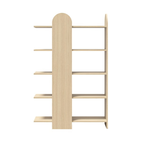 Raamaturiiul tammepuust 112x175 cm Venice - TemaHome-image-2