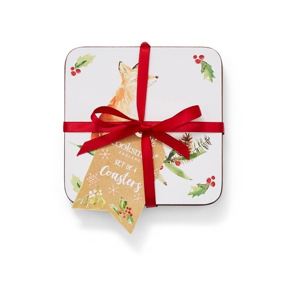 4 taldriku komplekt, 10 x 10 cm A Winters Tale - Cooksmart ®-image-2
