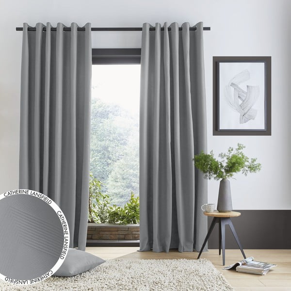 Hallid kardinad 2 tk komplektis 229x168 cm Pinsonic - Catherine Lansfield-image-4