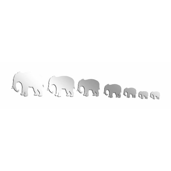 Dekorativní zrcadlo Elephants