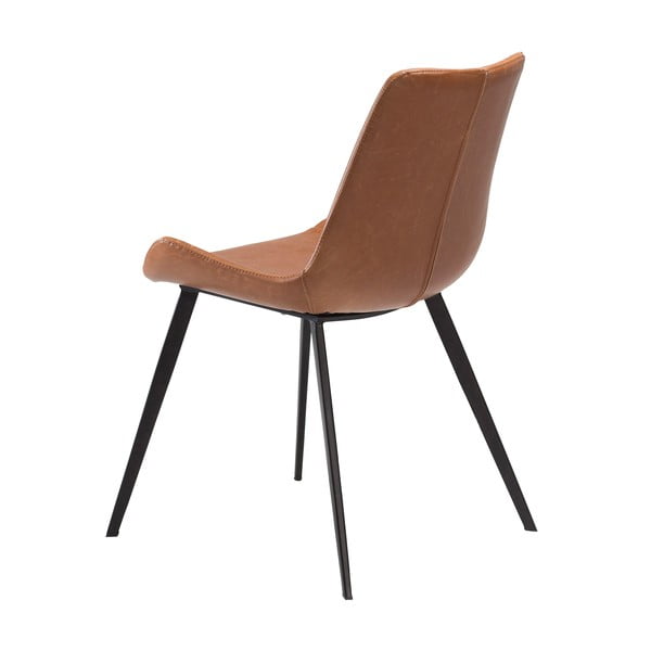 Pruun kunstnahast söögitool DAN-FORM Taani Hype - DAN-FORM Denmark-image-2