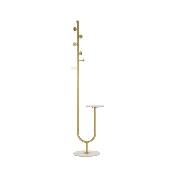 Kuldse värvi metallist riidepuuraam 40x176 cm - Mauro Ferretti