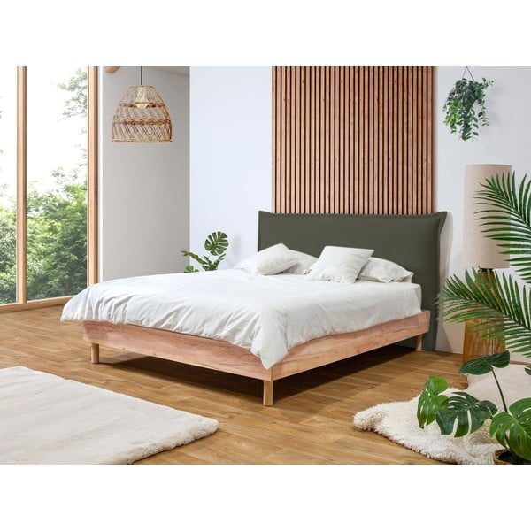 Tumeroheline/füüsiline kaheinimesevoodi koos võrega 180x200 cm Charlie - Bobochic Paris-image-1