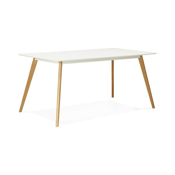 Bílý jídelní stůl Kokoon Design Crush