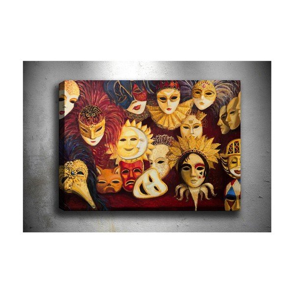 Obraz Tablo Center Masquerade, 60 x 40 cm