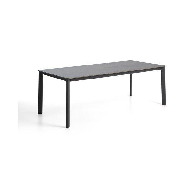 Kiviplaadiga aiasöögilaud 100x220 cm Anafi - Kave Home