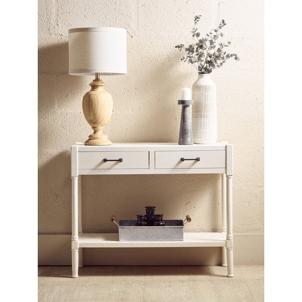 Valgest männist konsoollaud 35x91 cm Heritage - Premier Housewares-image-1