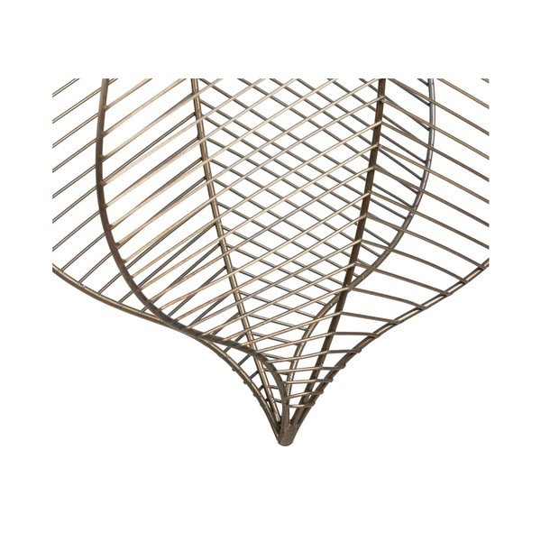 Kuldne rippvalgusti metallist varjuga - Ixia-image-2