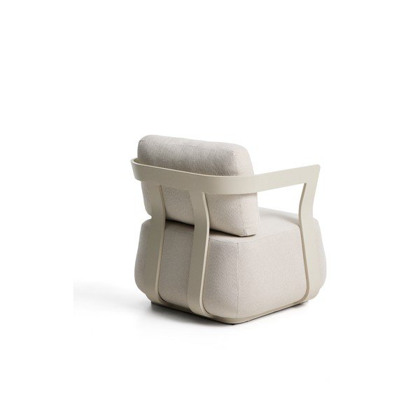 Kreemjas polsterdatud aiatool Tamaris - Kave Home-image-3