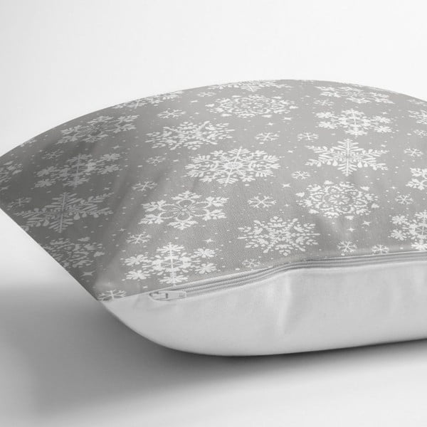Jõulupadjapüür Lumehelbeke, 42 x 42 cm - Minimalist Cushion Covers-image-1