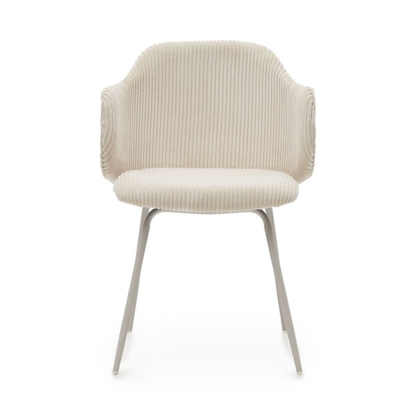 Beežist velvetist söögitoolid 2tk komplektis Yunia - Kave Home-image-2