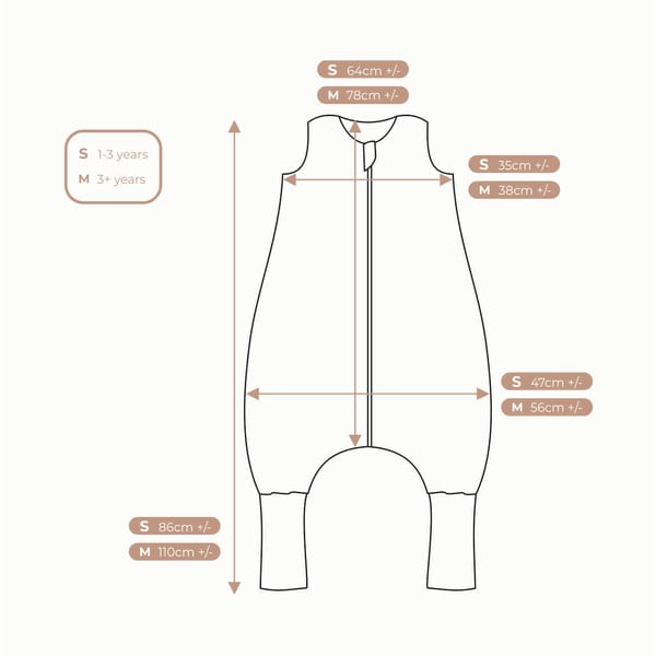 Laste magamiskott Apricot - Malomi Kids-image-1