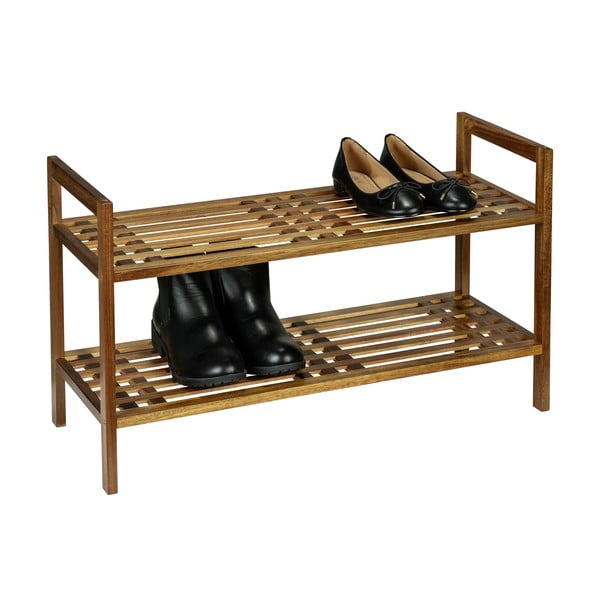 Akaatsiapuust jalanõude riiul 69x40,5x27 cm Fondi - Wenko-image-2