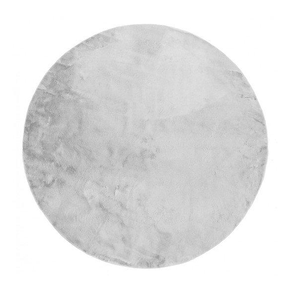 Helehall pestav ümmargune vaip ø 120 cm Pelush Grey - Mila Home