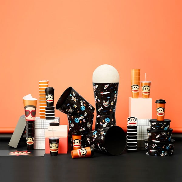 Černý cestovní hrnek Paul Frank-image-1