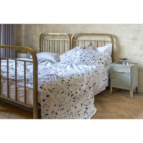 Puuvillane voodipesu , 200 x 200 cm Venetian Terrazzo - Butter Kings-image-1